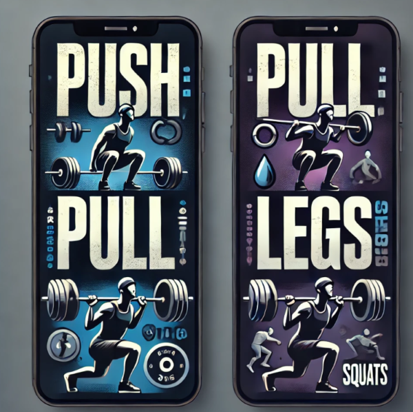 Push, pull, legs